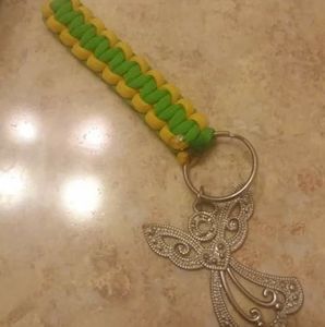 Paracord bracelets and keychains